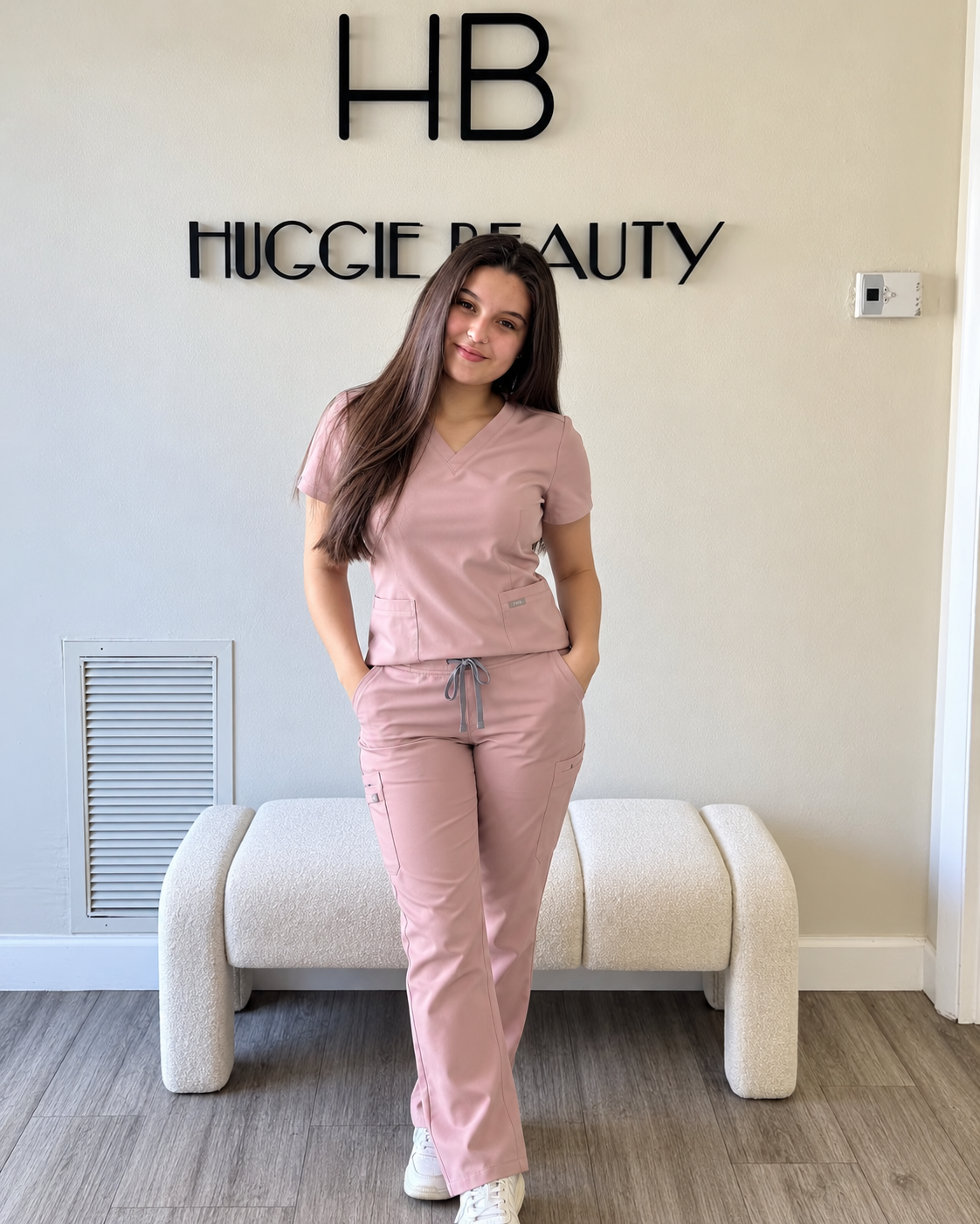 Angela, laser technician at Huggie Beauty