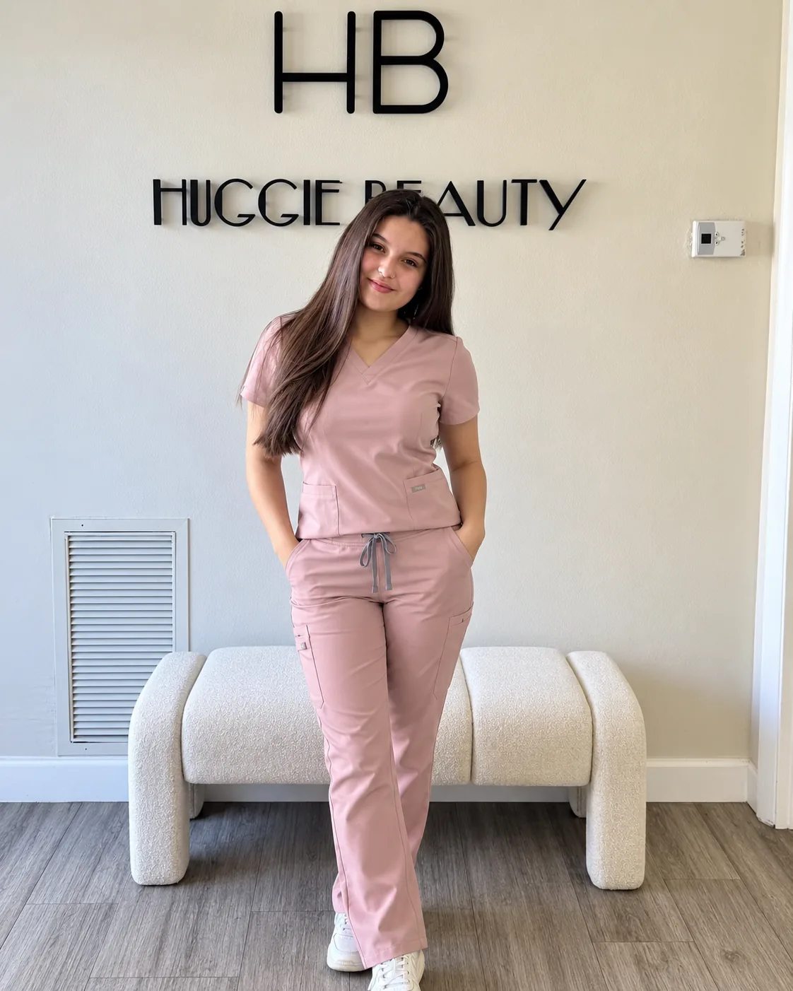 Angela, laser technician at Huggie Beauty