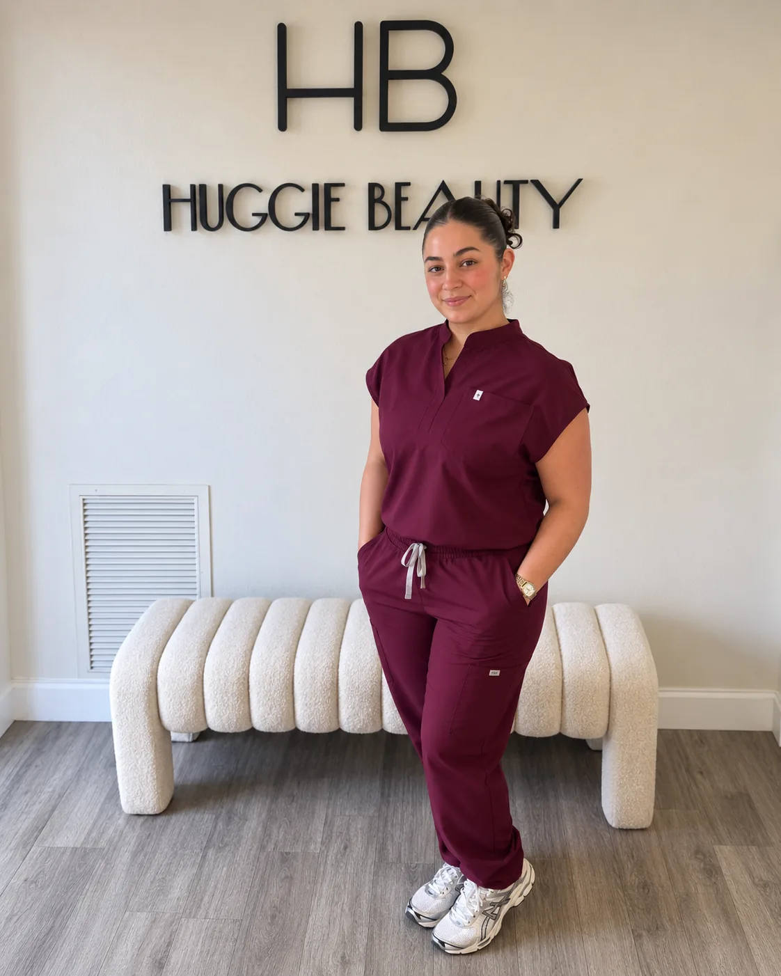 Daniella, laser hair removal technician at Huggie Beauty